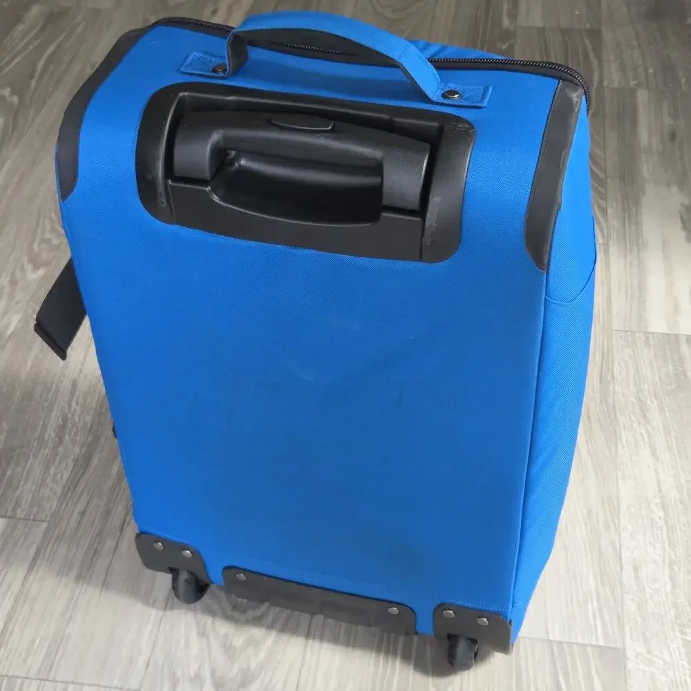 OAKLEY Black Carry Bag Rolling Luggage 22in ×14in ×8in Travel Case Japan